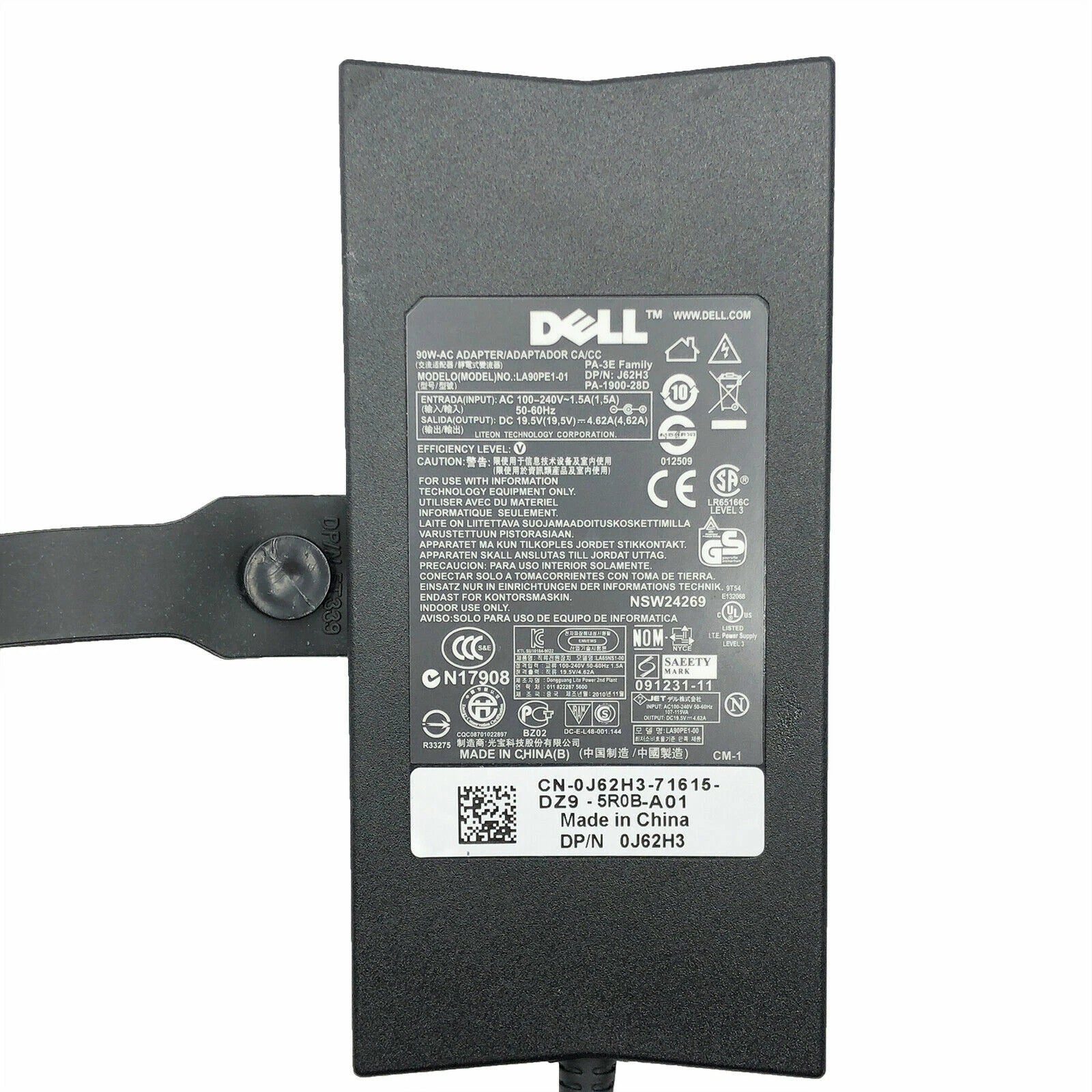 NEW Open Box Genuine Dell AC Adapter For Dell Inspiron 17R 5721 Laptop Charger
