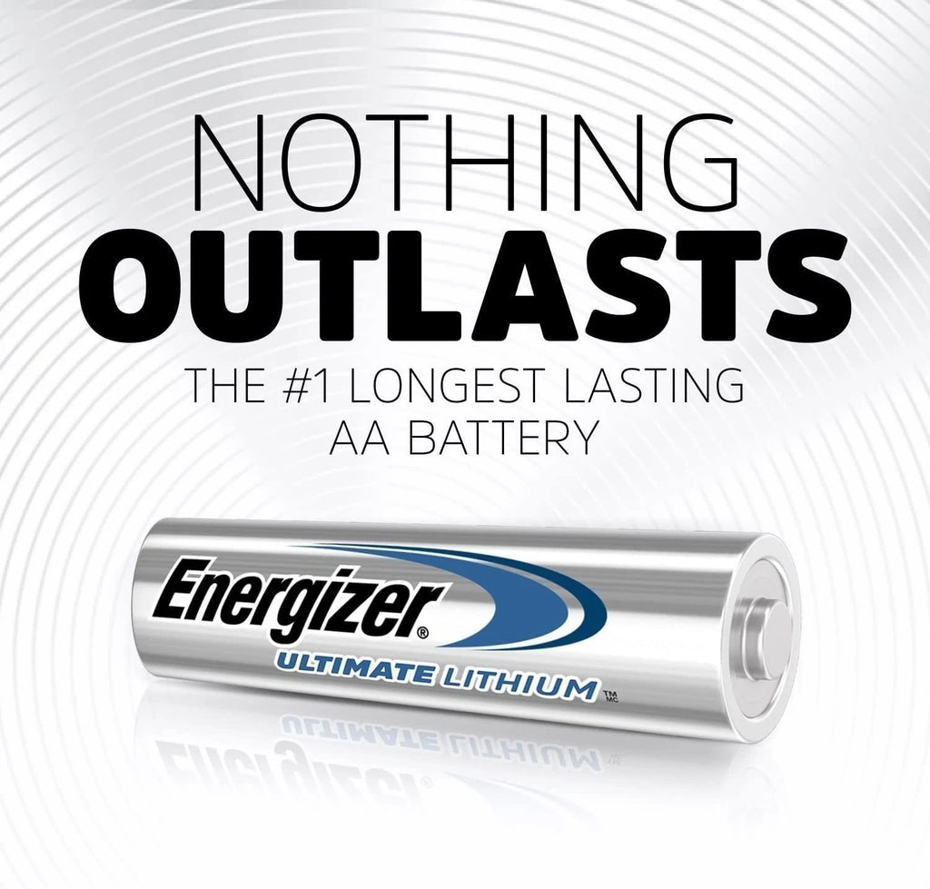 Energizer AA Lithium Batteries, World's Longest Lasting Double A Battery,...