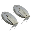 2x CR-2032/GUN 3V Lithium Coin Battery Horz 3 Pins Tab PC CMOS BIOS