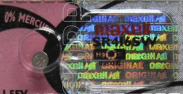 1 NEW MAXELL SR416SW WATCH BATTERY