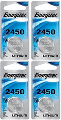 4 x Super Fresh Energizer CR2450 ECR 2450 3v LITHIUM Coin Cell Battery Exp. 2026