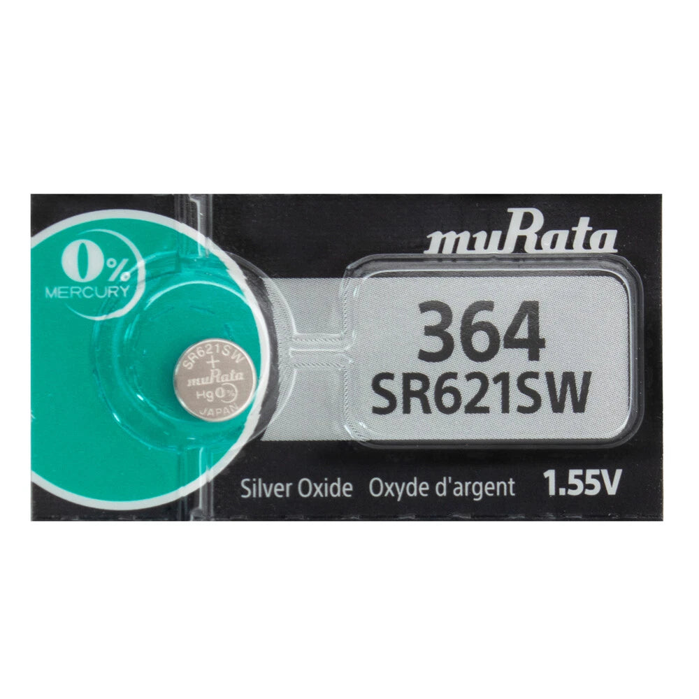1 Murata Replaces Sony 364 Button Cell 1.55V Battery