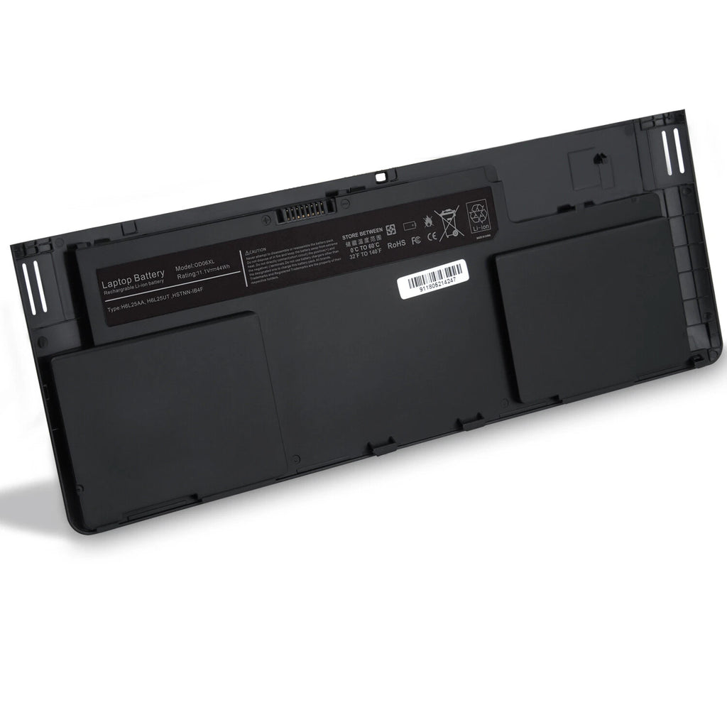 Battery for HP EliteBook Revolve 810 OD06 , HSTNN-IB4F, 698943-001 G1 G2 G3 44Wh