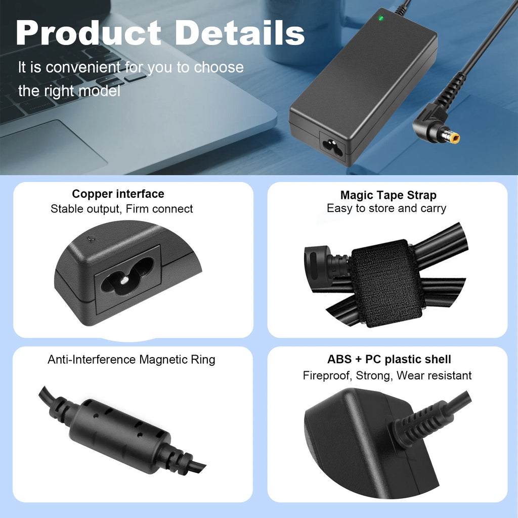 110W CF-AA5713A AC Charger for Panasonic CF-31 CF-53 CF-52 CF-19 Adapter 5.5*2.5