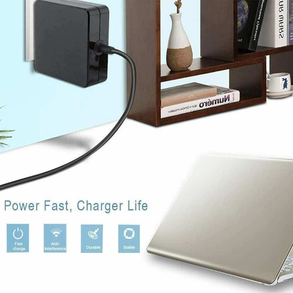 Mini USB-C Type C Laptop Charger Adapter for Lenovo 65W 45W Watts Power Supply