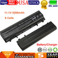 Battery/Charger For Dell Latitude E5440 E5540 Series VVONF WGCW6 5200mAh Laptop