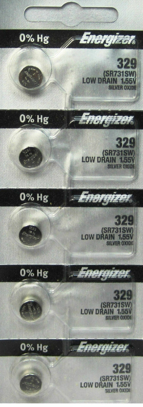 10 ENERGIZER 329 Batteries