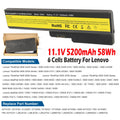 ?Battery For Lenovo 3000 G430 G450 G530 G550 L08N6Y02 L08S6C02 L08S6D02 L08L6Y02