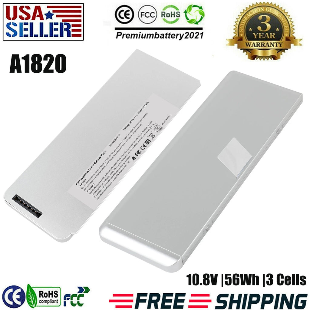 6 Cell Battery For Apple A1280 A1278 Macbook 13''Aluminum Unibody (2008 Version)