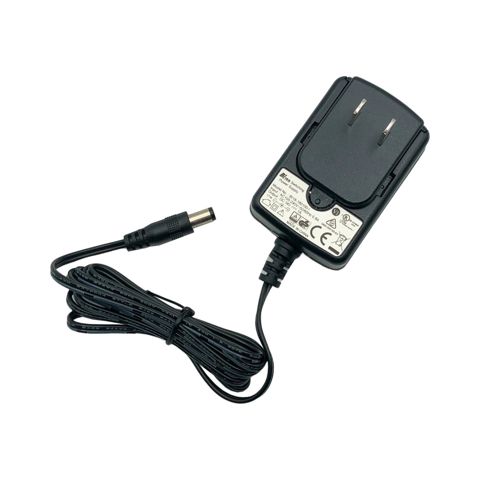 NEW Original BIron BI18-180100-I Switching Power Supply Adapter 18V 1A Charger