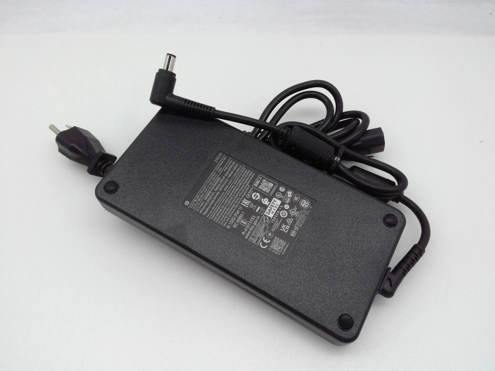 New Genuine HP 230W 19.5V 11.8A HSTNN-DA25 AC Adapter W/ Cord 7.5 X 5.0mm Slim