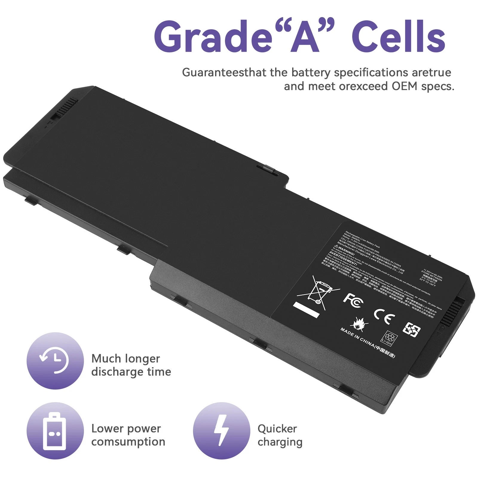 ?AM06XL Battery for HP ZBook 17 G5 17 G6 Series HSTNN-IB8G L07350-1C1 95.9wh