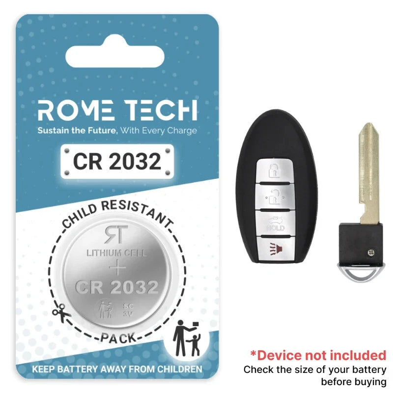 Key Fob Battery Replacement for Infiniti Q60 2022 2021 2020 2015 2014