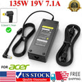 135W AC Adapter ADP-135KB Charger For Acer Nitro 5 AN515-53-55G9 AN515-53-52FA