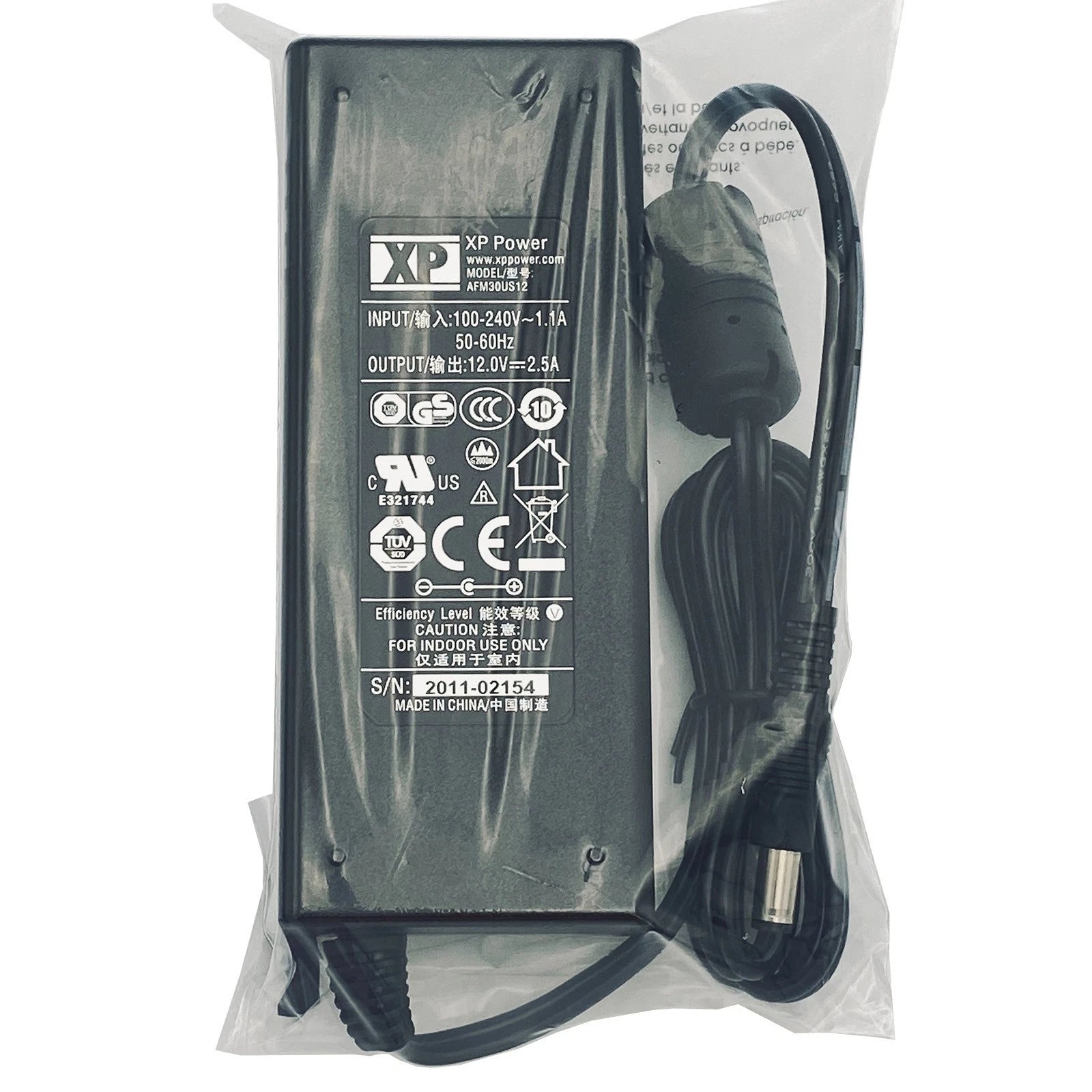 NEW Original XP 30W AC Power Adapter AFM30US12 Charger 12V 2.5A w/Power Cord