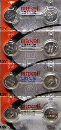 8 Pack LR1130 Maxell AG10 389 390 189 L1131 Alkaline Batteries "Hologram"