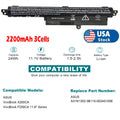 X200CA Battery For ASUS Vivobook X200M X200MA F200CA A31N1302 11.6" Series 3Cell