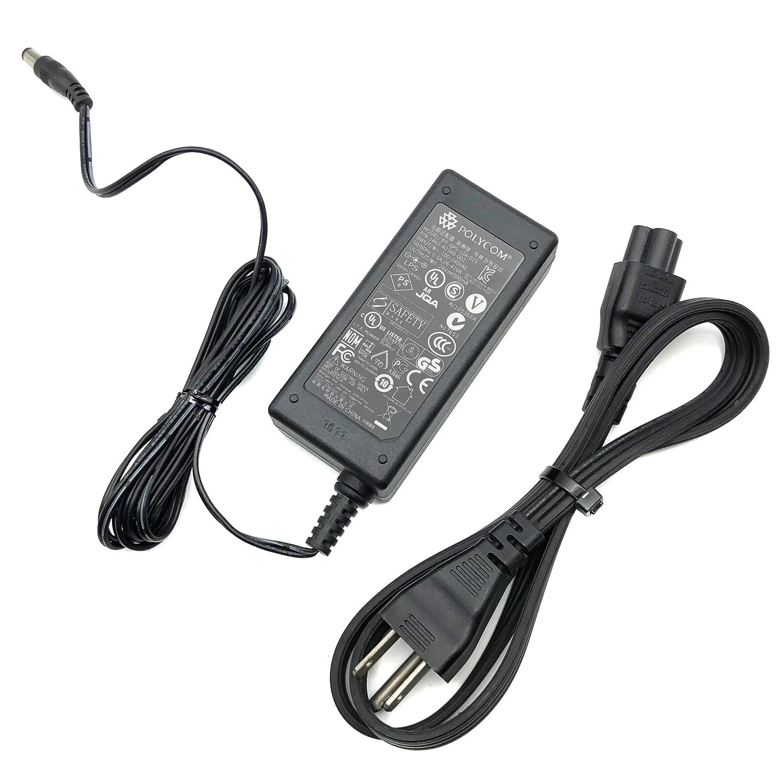 LOT OF 5 NEW Genuine Polycom AC Adapter for SoundPoint IP320 IP321 IP330 IP331