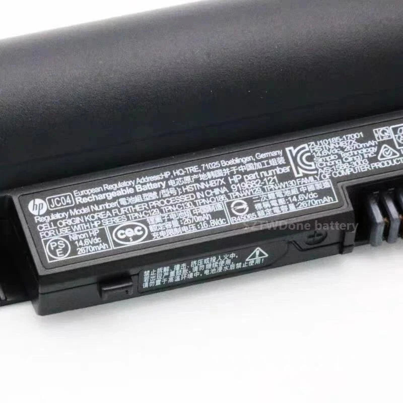Genuine JC04 Battery For HP 919700-850 15-BS015DX 15-BS113DX 15-BS115DX 41.6WH