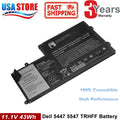 New Battery For Dell Inspiron 15-5547 5545 5548 Latitude 3450 3550 TRHFF 1V2F6