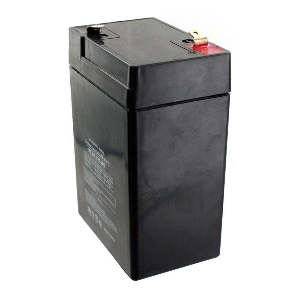 Exell ML4-6 - 6V 4.5AH SLA Battery replaces cp0660 gp645 lcr6v4p hk-3fm4.5