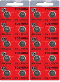 LR1130 AG10 189 1130 LR54 Pack Of 20 Toshiba Button Cell Battery EXP 2024