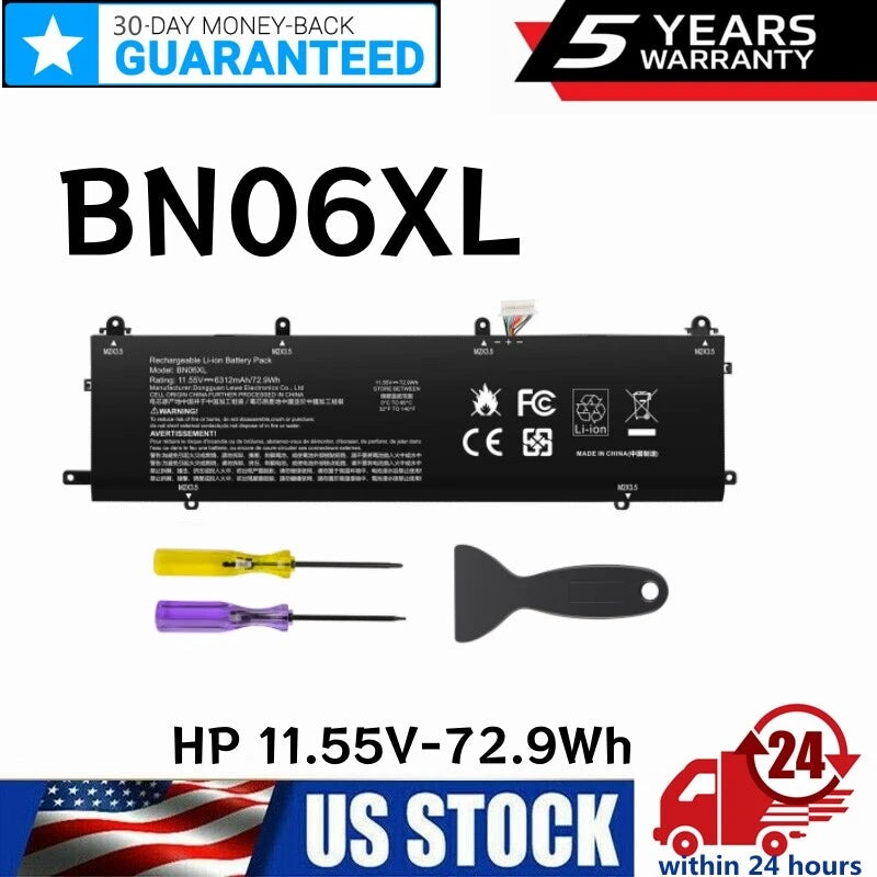 ?BN06XL Battery For HP Spectre X360 15-EB Series 15-EB0005UR 15-EB0025TX 72.9Wh
