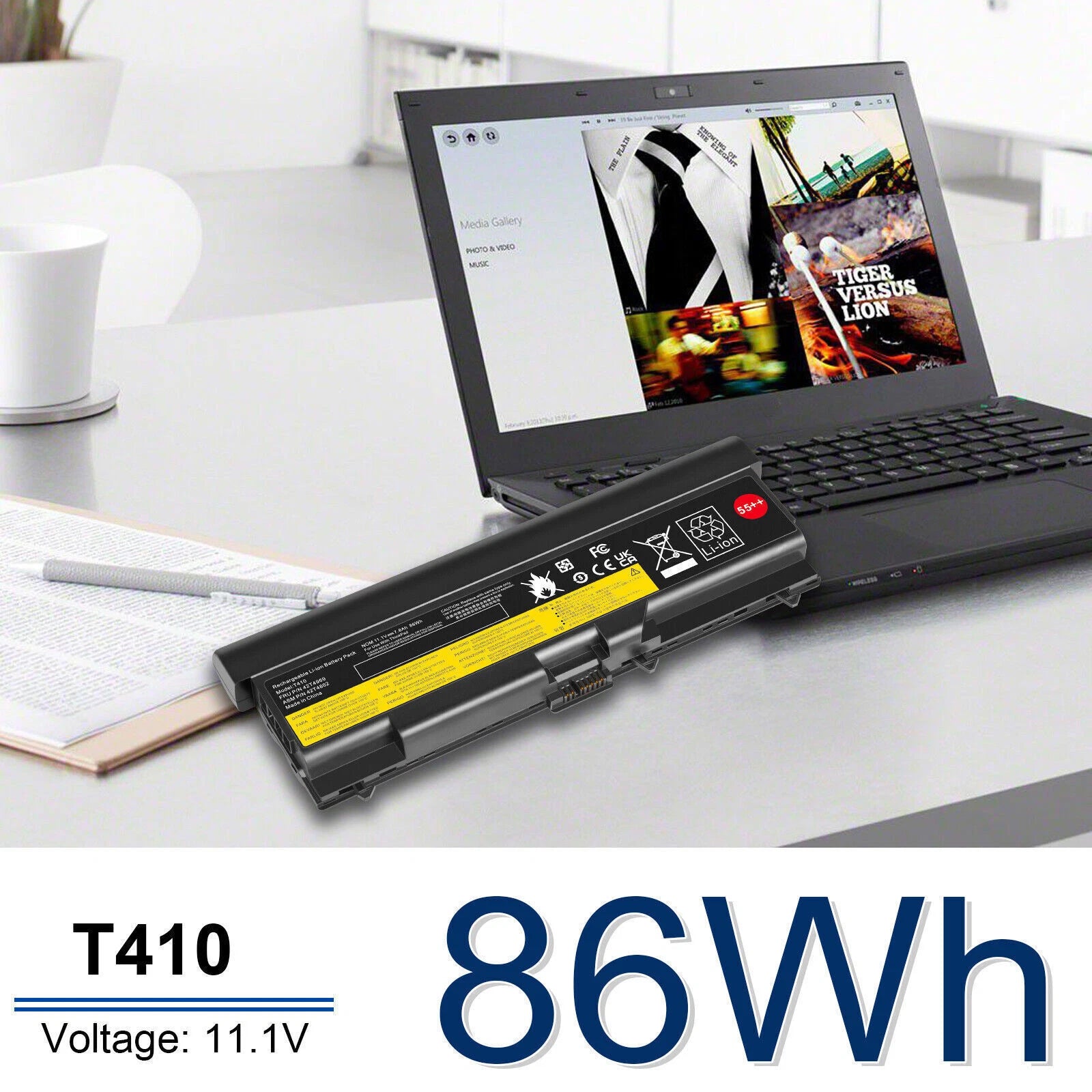 6/9 Cells Battery for Lenovo Thinkpad T410 T420 T510 T520 SL410 SL510 E40 E50 US