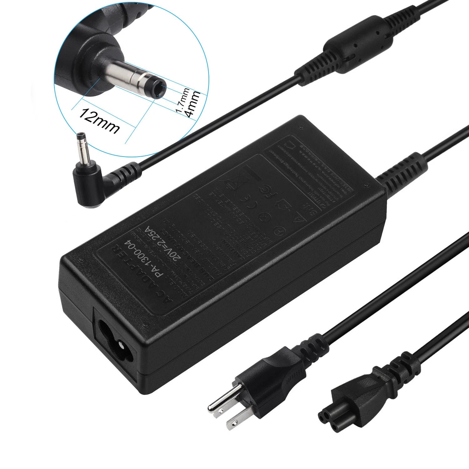 45W For Lenovo Charger Ideapad 100s Input 20V 2.25A AC Adapter ADL45WCC