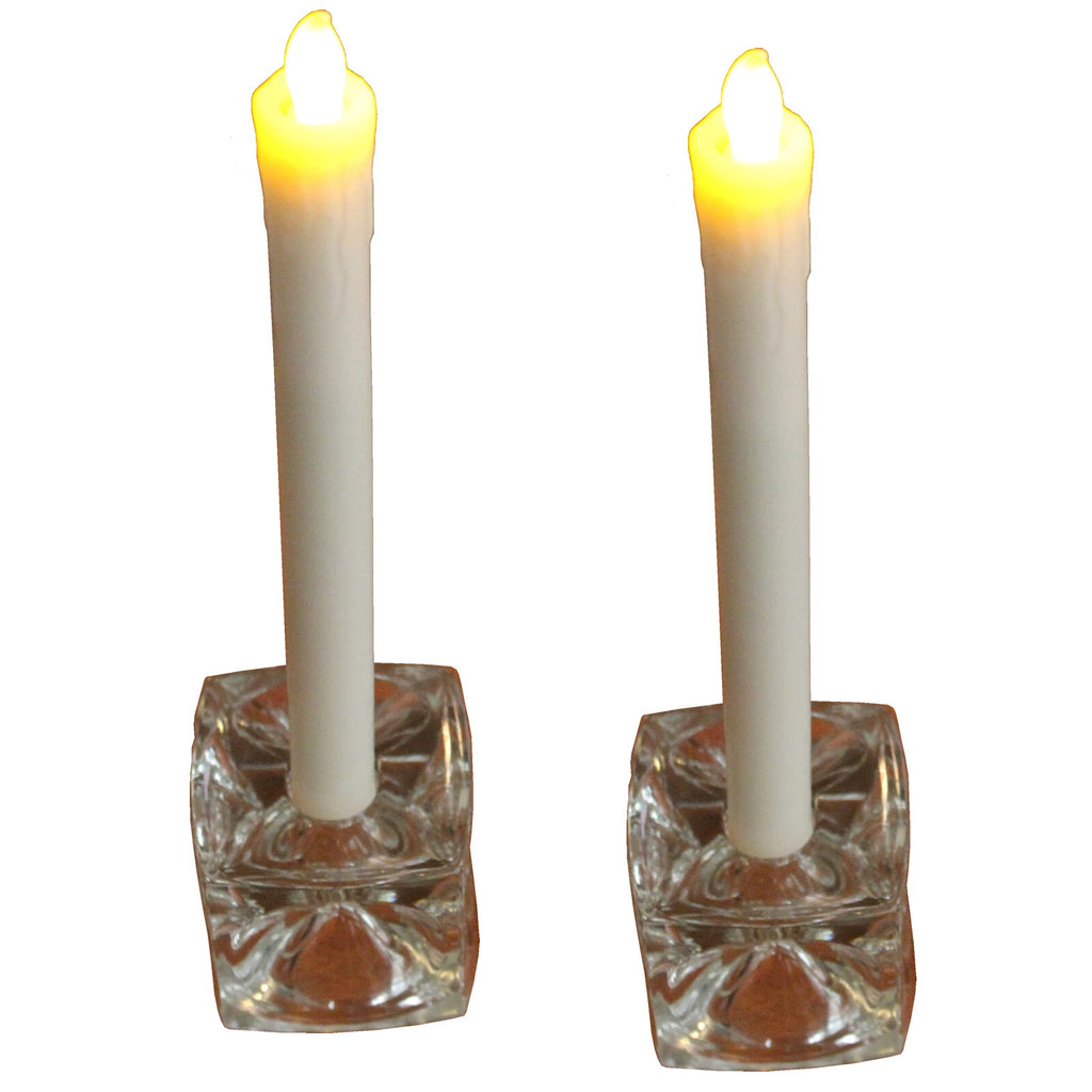 LED FLAMELESS CANDLE EMERGENCY STORM HURRICANE BATTERY POWERED IVORY CANDLES NEW