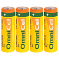 4x OmniCel ER14505HD 3.6V Sz AA Lithium Standard Terminal Battery MED