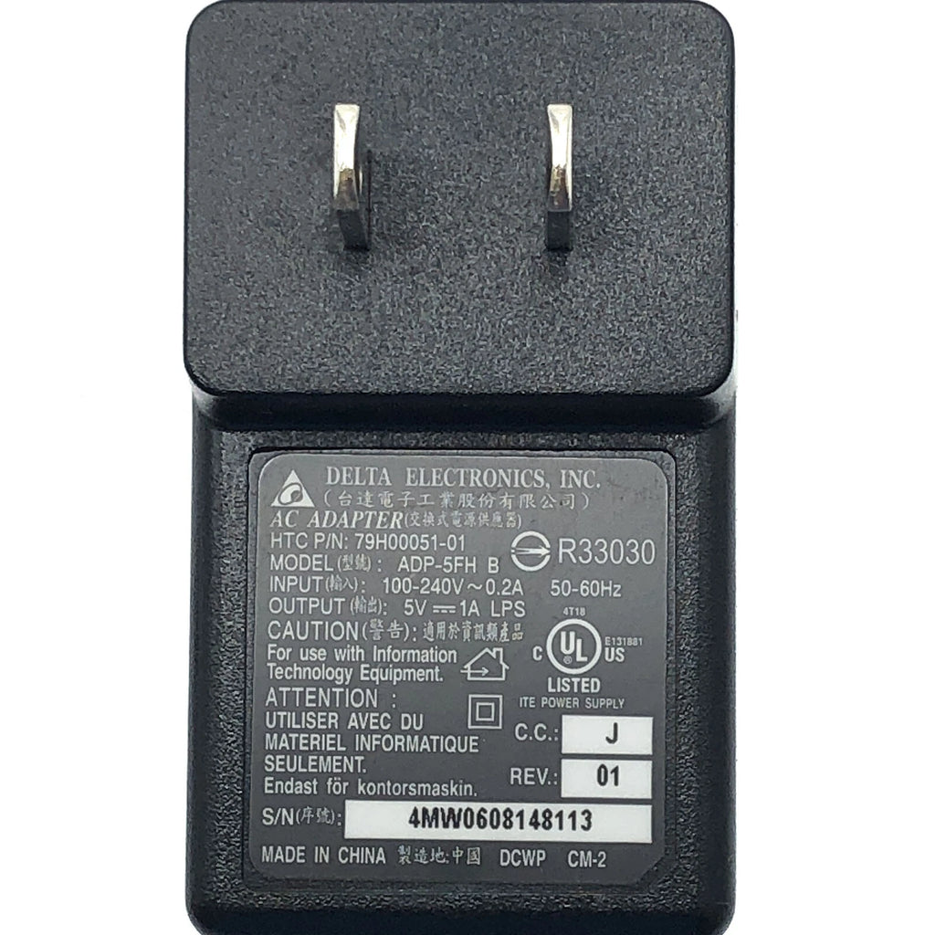 Brand NEW Original Delta ADP-5FH B AC Adapter 5V 1A Power Charger 79H00051-01