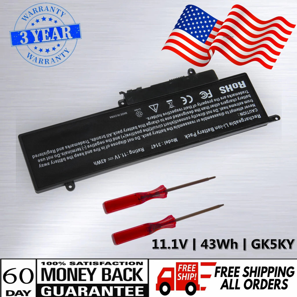 GK5KY Battery for Dell Inspiron 11 3147 3148 3152 13 7353 7352 7347 7348 7359
