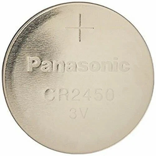 10 NEW PANASONIC CR2450 CR 2450 3v lithium battery EXPIRE 2024