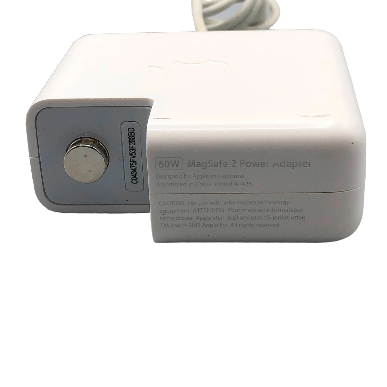 New Genuine Apple 60W Macbook Air MagSafe 2 Charger Adapter 2012-2017