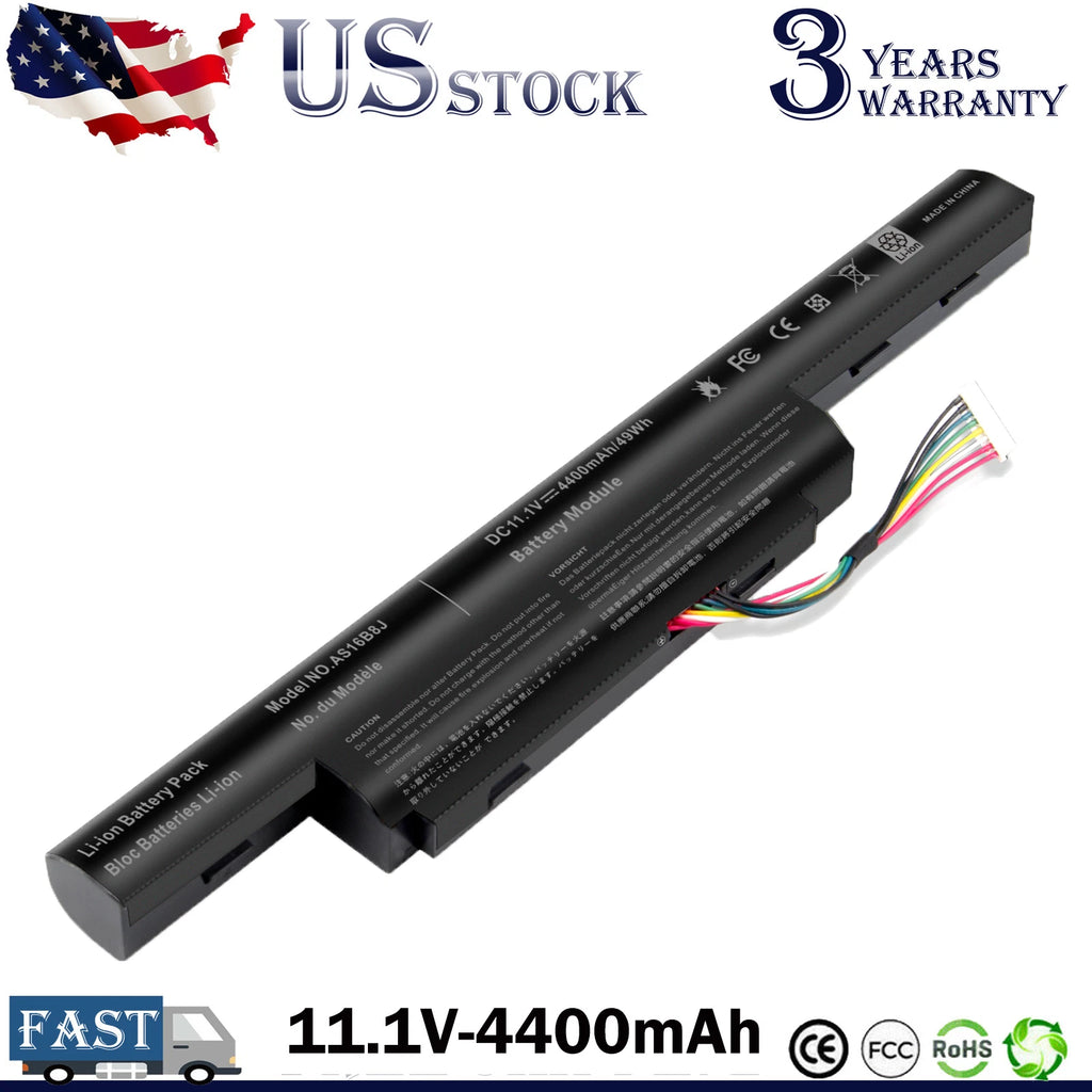 AS16B5J AS16B8J Battery for Acer Aspire E5-575G E5-575-33BM E5-575G-5341 F5-573G