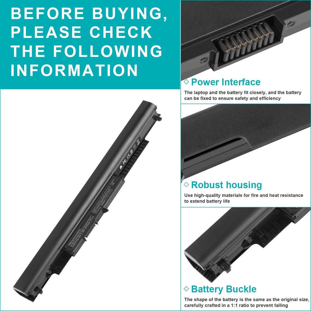 For HP Battery 807956-001 HSTNN-LB6U HSTNN-IB6L HS03 HSTNN-DB7I TPN-C125 TPNC126