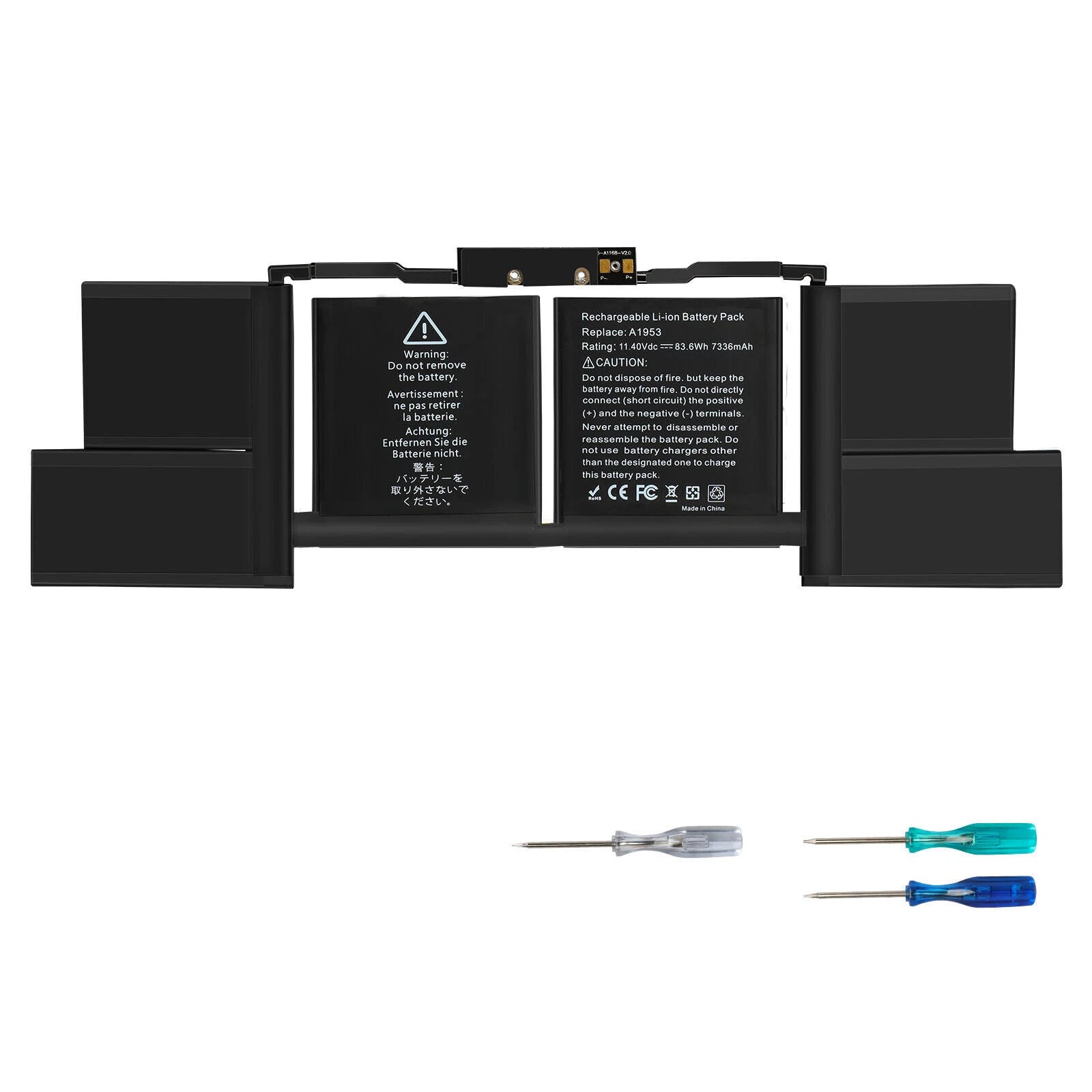 A1953 Battery for Apple MacBook Pro 15 Inch A1990 Mid 2018 2019 EMC 3215 3359