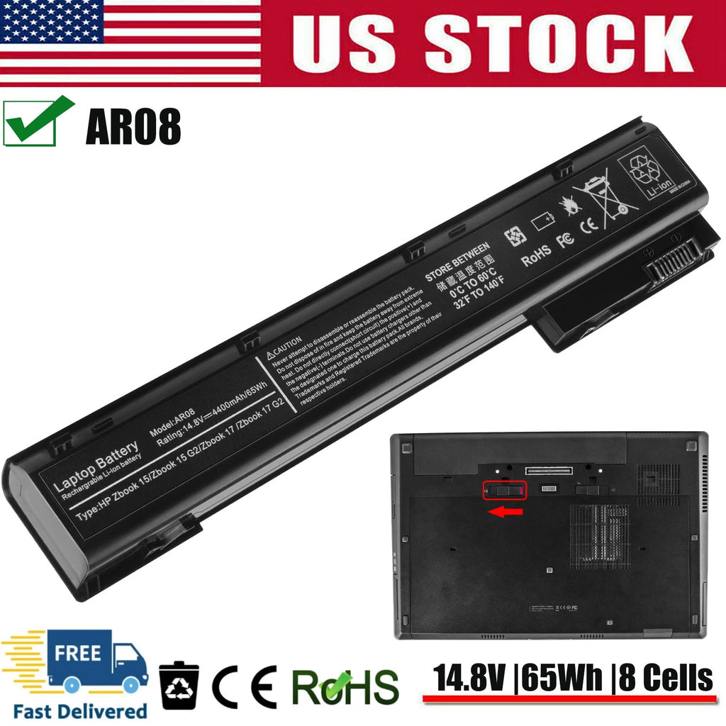 ?AR08XL Battery for HP Zbook 15 17 G1 G2 AR08 708455-001 707614-241 708456-001