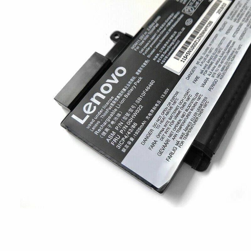 Genuine 00HW022 00HW023 Battery For Lenovo ThinkPad T460s T470s SB10F46460