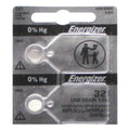 Energizer 321 1.55 Volt Button Cell Watch Battery, 2 Pack