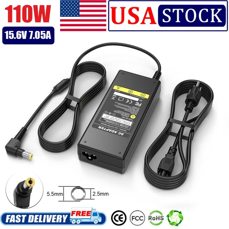 110W AC Adapter Charger for Panasonic-Toughbook FZ-55 CF-54 CF-54C CF-31 CF-53