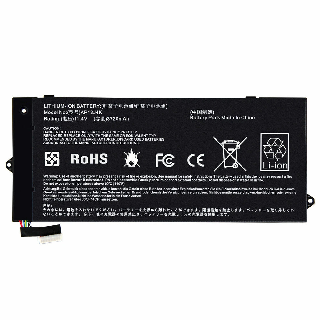 AP13J4K Battery for Acer Chromebook 11.6" C720 C740 C720-2848 14 CB3-431 F