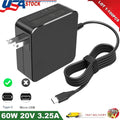 LOT 65W Type-C/USB-C Laptop Adapter Charger for HP Dell ASUS Lenovo Acer Phone