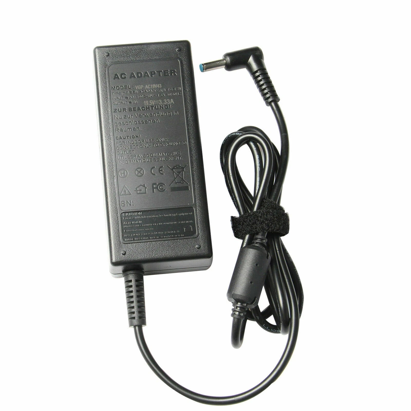 65W For HP Laptop AC Adapter Charger blue tip 19.5V 3.33A Pavilion 710412-001 US