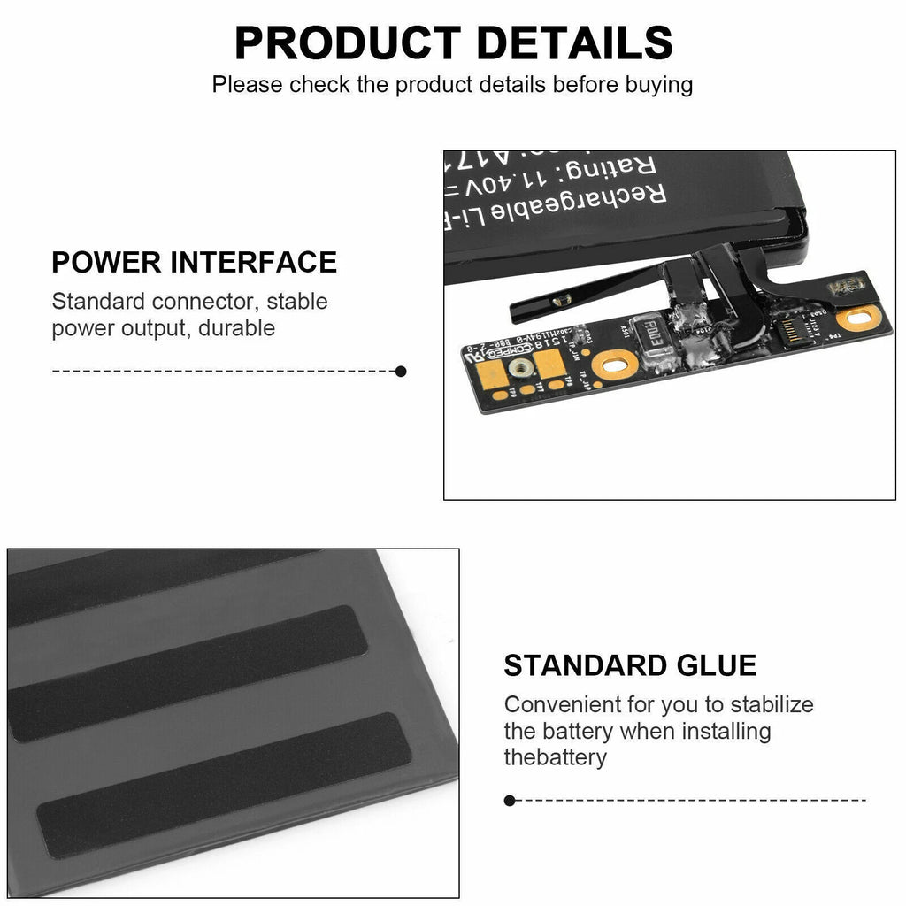 ??A1713 A1708 Battery For MacBook Pro 13" Late 2016 Mid 2017 EMC 2978 EMC 3164