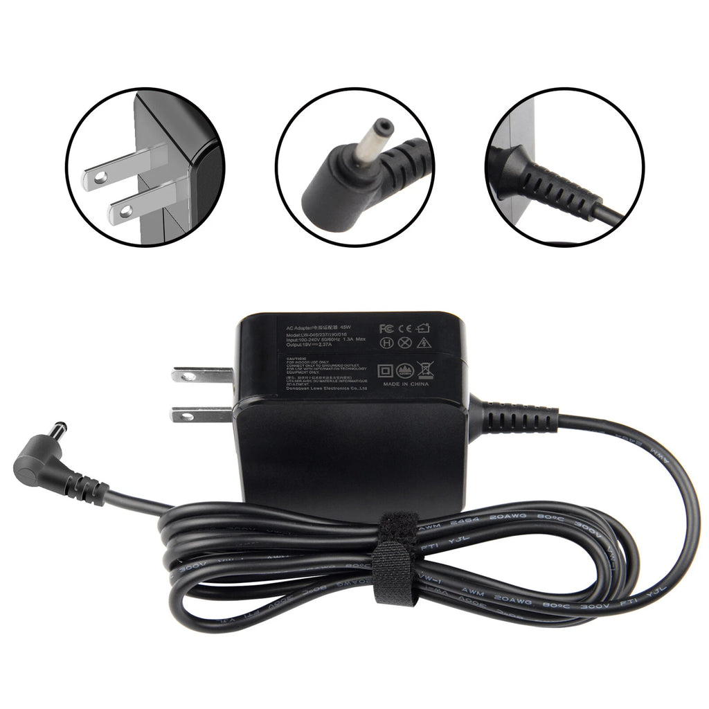 Charger for Asus UX360C X553M Q302L Q504UA Q304U S200E Power Supply Adapter