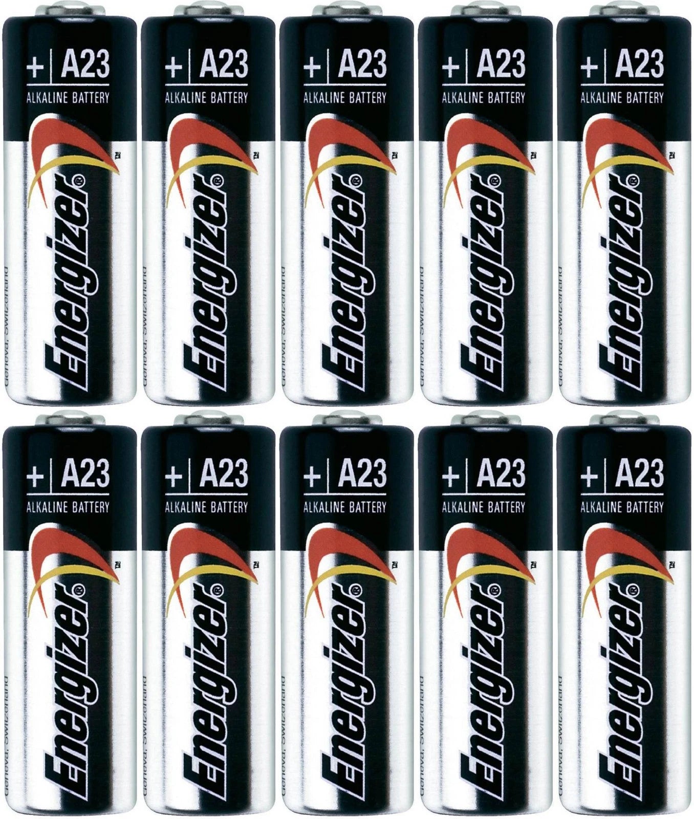 10 Energizer A23 GP23AE 21/23 23A 23GA MN21 GP23 23AE 12v Batteries