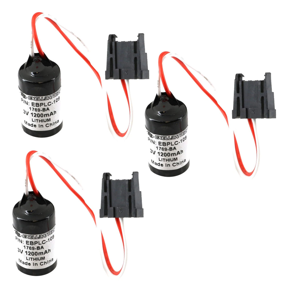 3 Computer PLC Batteries For ALLEN BRADLEY MICRO COMPACT