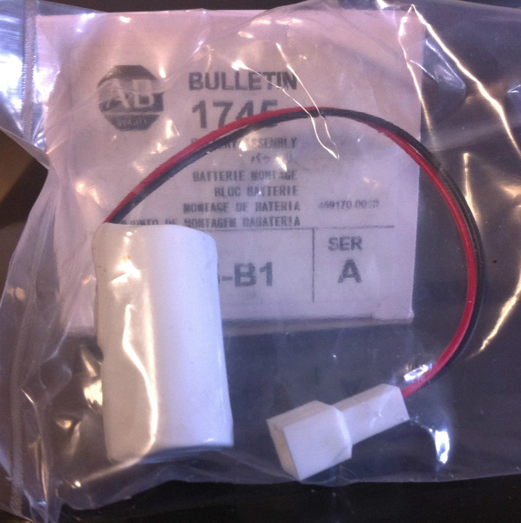 Brand New Allen Bradley 1745-B1 Battery for SLC-100 - SLC-150 PLC Memory Modules